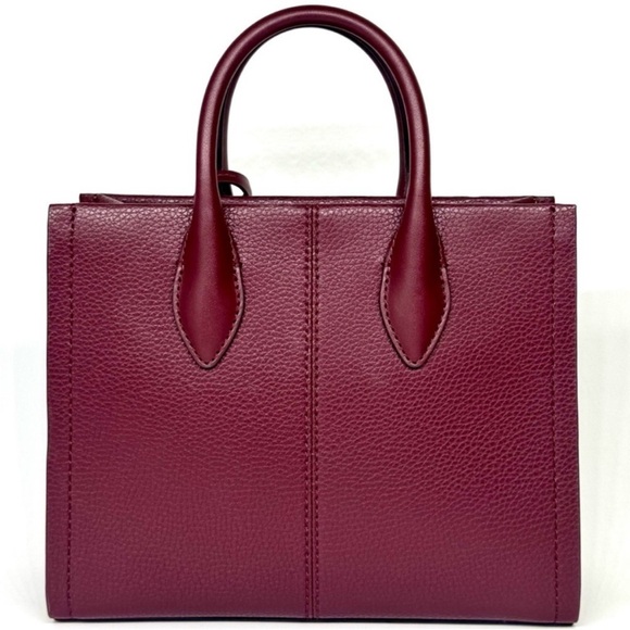 Michael Kors Mirella Small Signature Logo Crossbody Bag Ox Blood - Picture 6 of 11